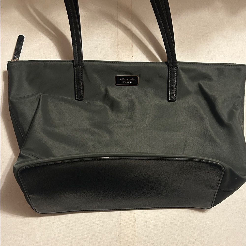Kate Spade Dark Gray Tote Bag